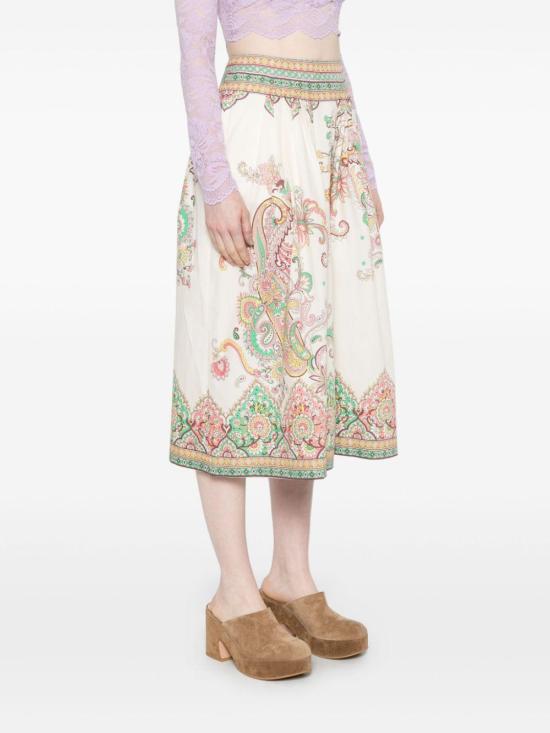 25SS 에트로 스커트 WRFA0112 99SP5B8X0802 WHITE - ETRO