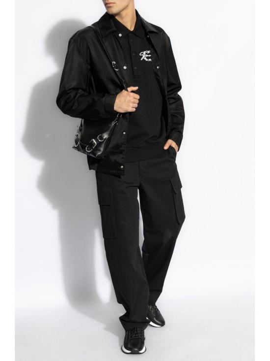 25SS 지방시 폴로 티셔츠 BMJ0M53YPK 001 BLACK - GIVENCHY