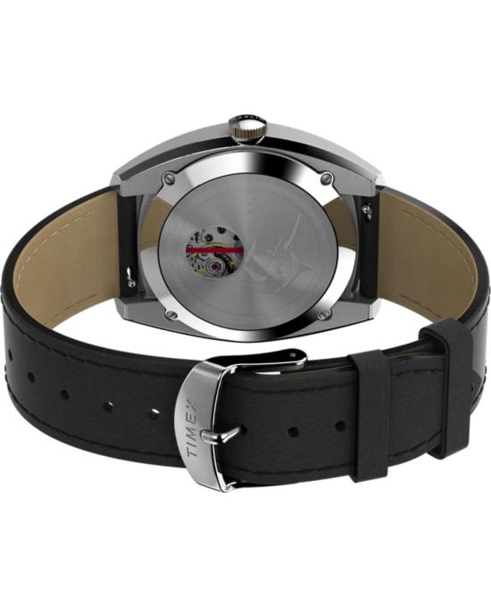  타이맥스 손목시계 Timex Marlin Sub Dial 자동 39mm 가죽 스트랩 시계 - TIMEX