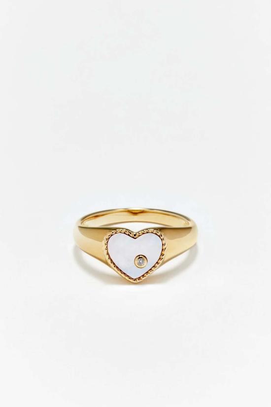  이본 레옹 반지 Yvonne Leon 베이비 슈발리에르 쾨르 인장