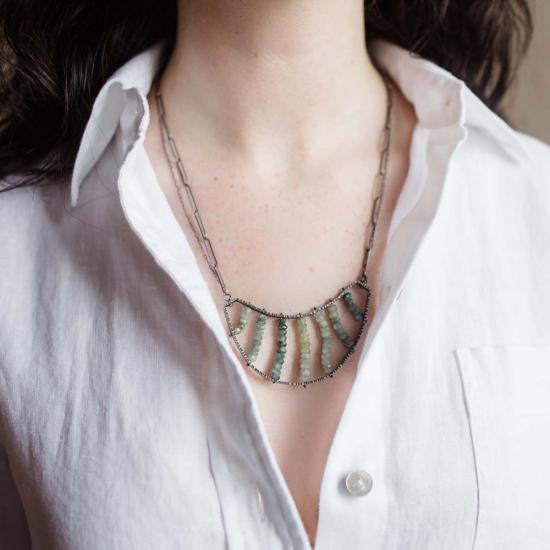  에리카 베일리 목걸이/팬던트 네크리스 아파타이트