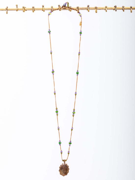  Sharing 목걸이/팬던트 티베트 네크리스 코런덤 다크 공유 - OTHER BRANDS