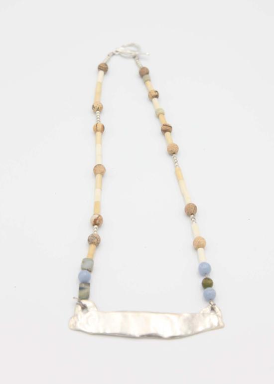  Jess Feury 목걸이/팬던트 제스 퓨리 바 네크리스 스털링 - OTHER BRANDS