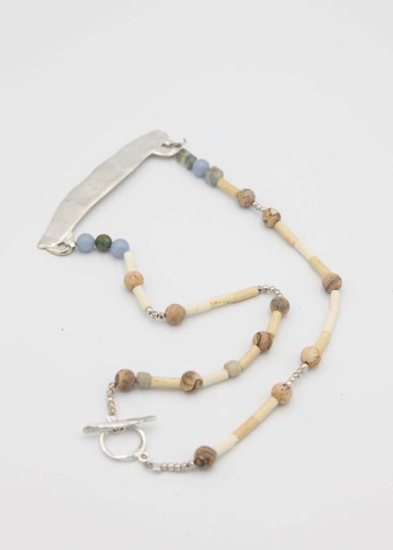  Jess Feury 목걸이/팬던트 제스 퓨리 바 네크리스 스털링 - OTHER BRANDS