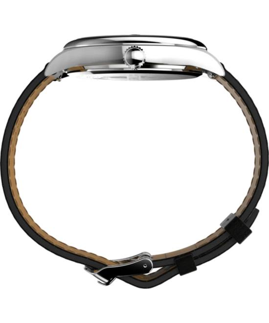  타이맥스 손목시계 Timex Legacy 41mm 가죽 스트랩 시계 - TIMEX