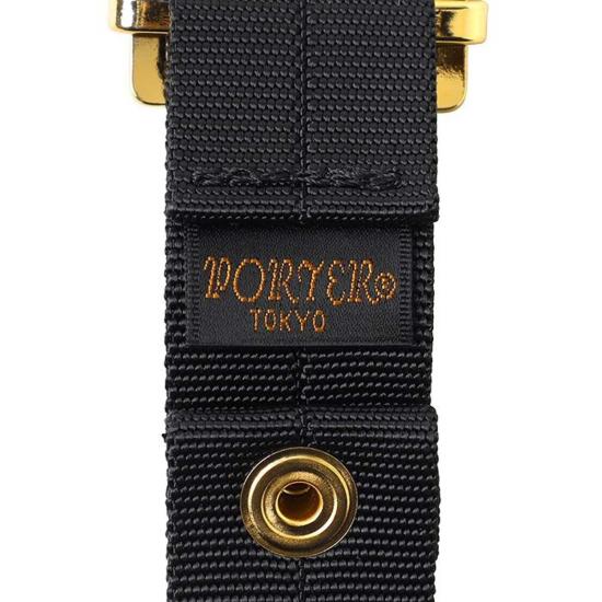  포터 키링 요시다앤코 조인트 키홀더 블랙/골드 - PORTER