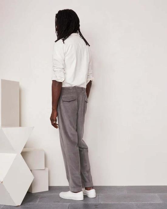  오피신 제네랄 긴팔 셔츠 Officine Generale Lipp  에크루 - OFFICINE GENERALE