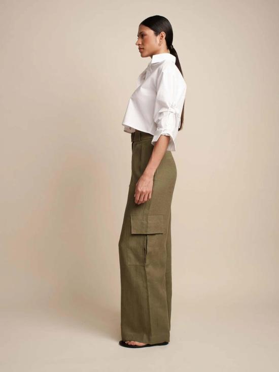  헤브론 긴팔 티셔츠 소피아 롱슬리브 탑 화이트 - HEVRON