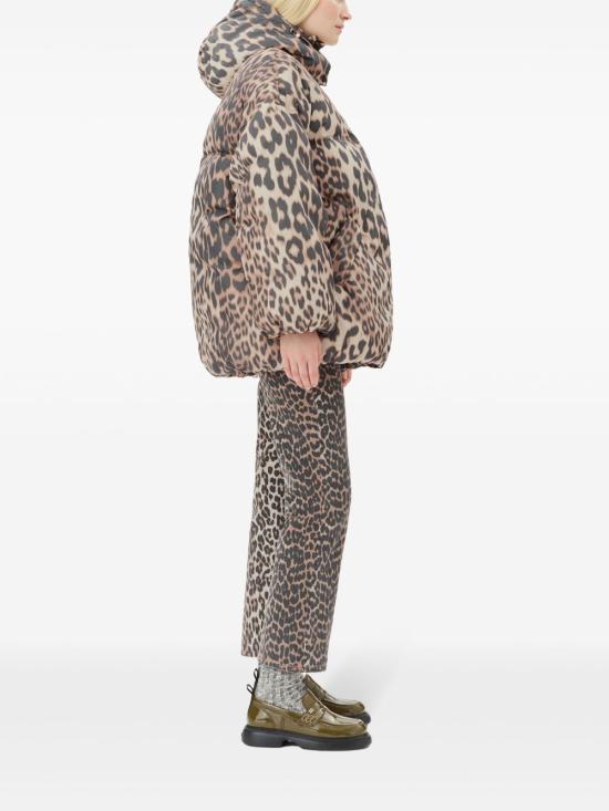 25SS 가니 패딩 W0115 859 Brown - GANNI