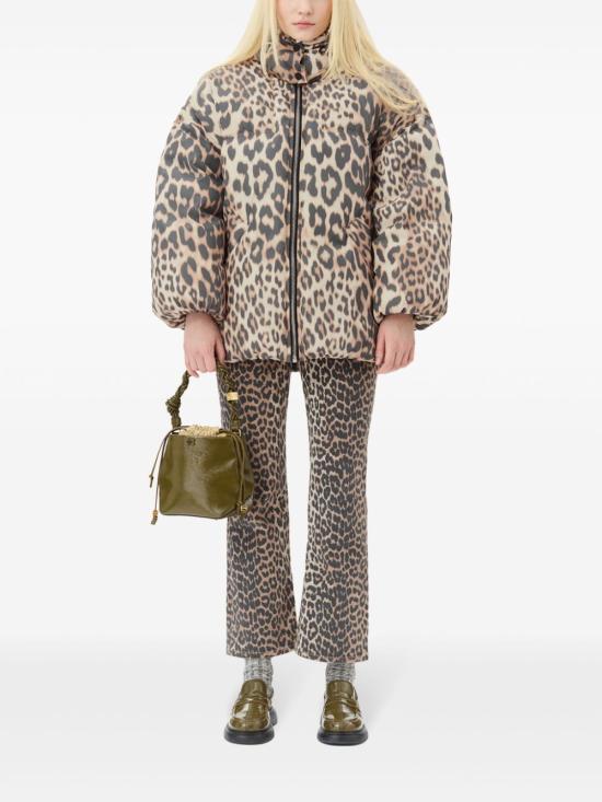 25SS 가니 패딩 W0115 859 Brown - GANNI