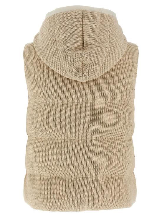 25SS 브루넬로 쿠치넬리 베스트 M0DVT2142CDR24 Beige - BRUNELLO CUCINELLI