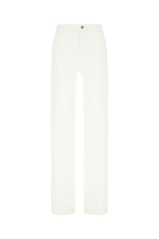 25SS 살바토레 페라가모 데님 팬츠 780548 002 WHITE