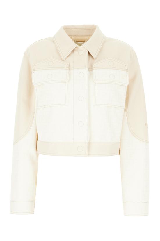 25SS 펜디 자켓 FLF810AT1E F08QQ OFF WHITE