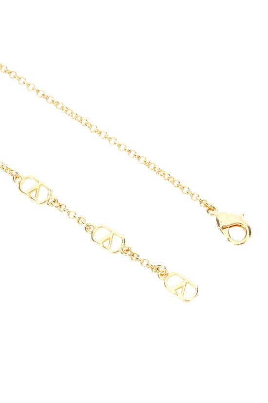 25SS 발렌티노 가라바니 네크리스 6Y2J0S36LNW RFR ORO NERO CREMA - VALENTINO GARAVANI