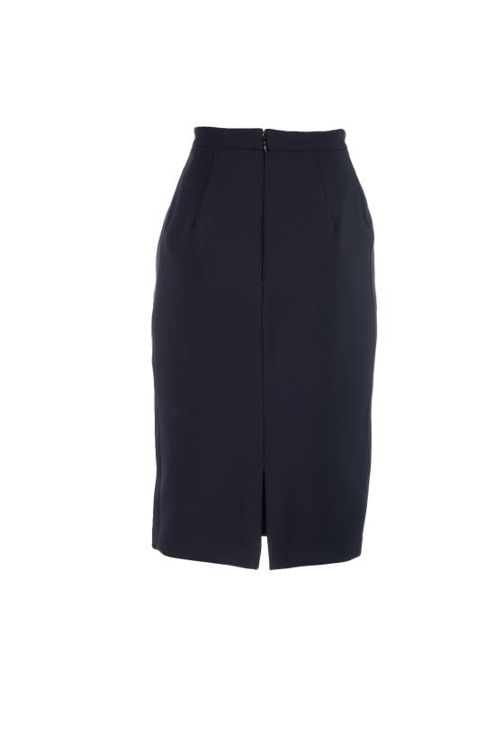 25SS 엘리자베타프랜치 미디 스커트 GO099 110 Nero - ELISABETTA FRANCHI