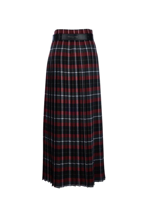 25SS 디올 스커트 511J48A1640 X3889 Rosso - DIOR