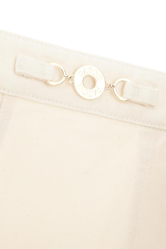 25SS 파투 숏 스커트 SK0420178 008N NATURAL - PATOU