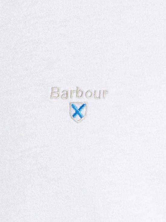 25SS 바버 반팔 티셔츠 MTS0670 MTS WH11 White - BARBOUR