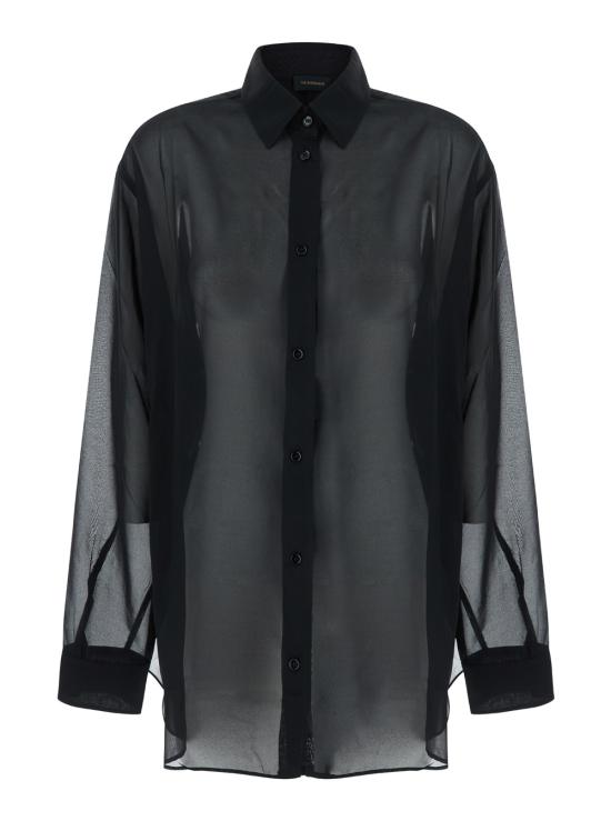 25SS 안다마네 블라우스/셔츠 TM150903ATNS038BLACK Black