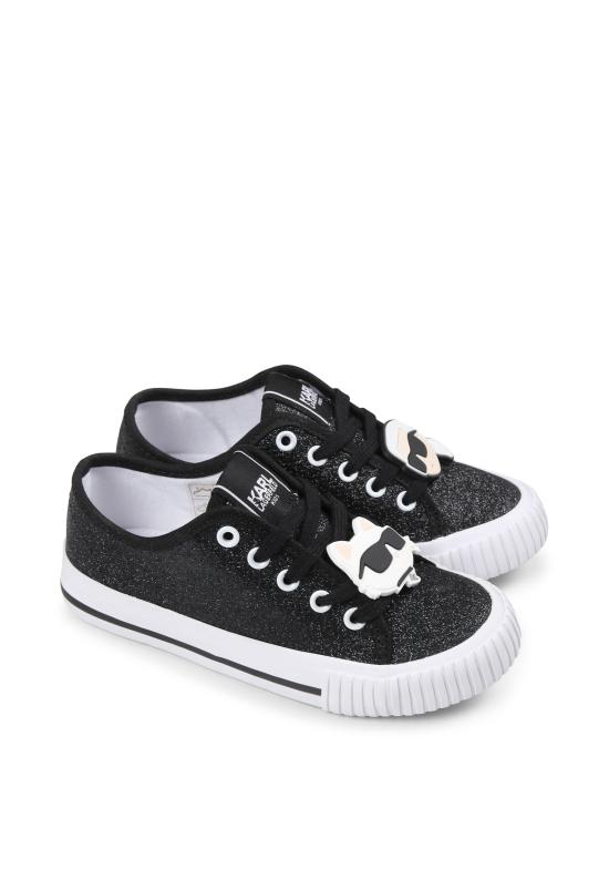 25SS [키즈] 칼라거펠트 스니커즈 Z30368 09B BLACK - KARL LAGERFELD