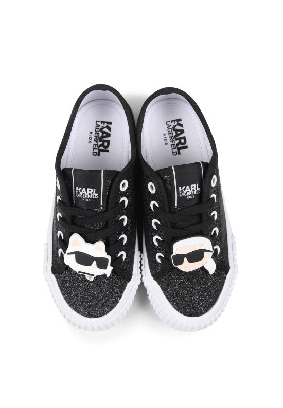 25SS [키즈] 칼라거펠트 스니커즈 Z30368 09B BLACK - KARL LAGERFELD