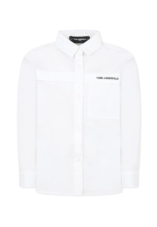 25SS [키즈] 칼라거펠트 탑 Z30421 10P WHITE