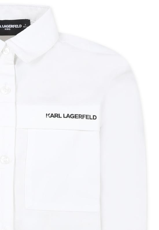 25SS [키즈] 칼라거펠트 탑 Z30421 10P WHITE - KARL LAGERFELD