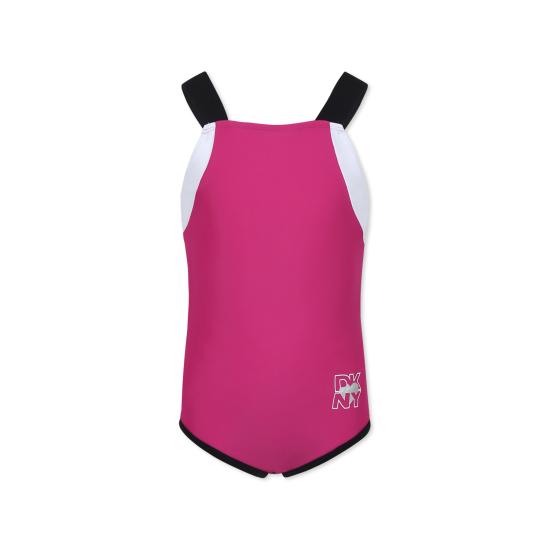 25SS [키즈] 디케이엔와이 원피스 수영복 D62250 469 FUCHSIA