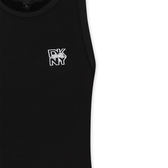 25SS [키즈] 디케이엔와이 원피스 D62318 09B BLACK - DKNY