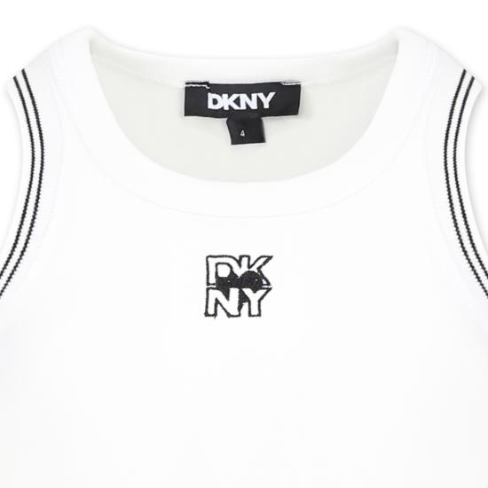 25SS [키즈] 디케이엔와이 탑 D62263 10P WHITE - DKNY