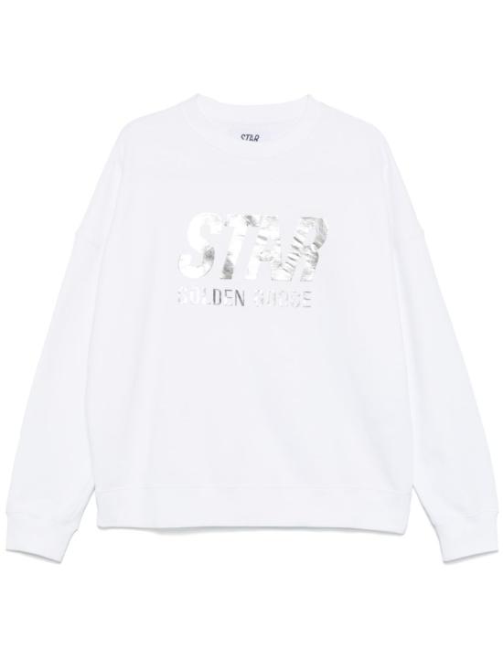 25SS 골든구스 긴팔 티셔츠 GUP01992 P00180210100 White