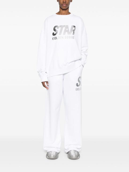 25SS 골든구스 긴팔 티셔츠 GUP01992 P00180210100 White - GOLDEN GOOSE