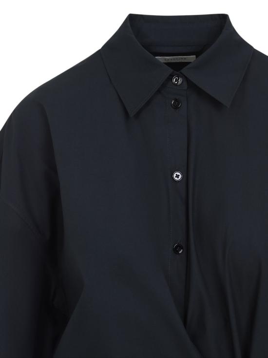 25SS 르메르 롱 원피스 DR1092LF588 BK995 Black - LEMAIRE