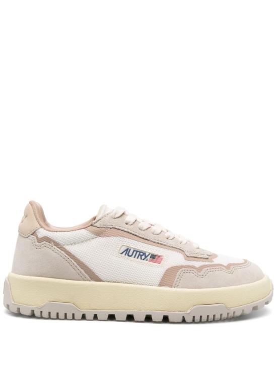 25SS 오트리 WILDPACE 로우 스니커즈 코듀라 앤 가죽 LDLW AK03DRAGON NABUK SAND - AUTRY