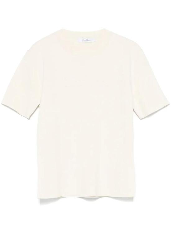 25SS 막스마라 반팔 티셔츠 1136107800111361078600001 NATURAL DOM