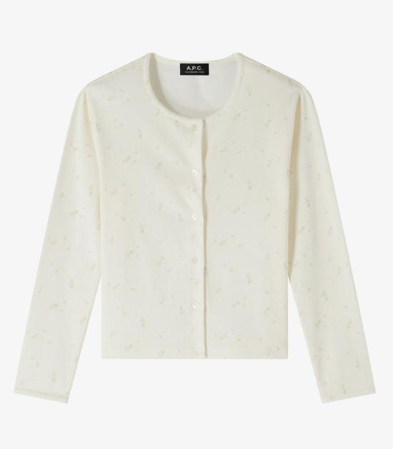 25SS 아페쎄 가디건 COHFNF22317AAD ECRU DOM