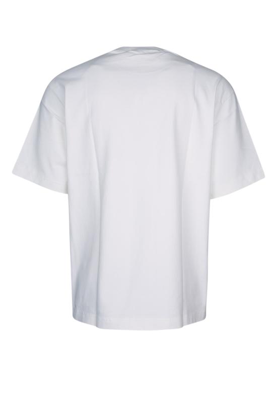 25SS 아크네 스튜디오 반팔 티셔츠 CL0274183 OPTIC WHITE DOM - ACNE STUDIOS