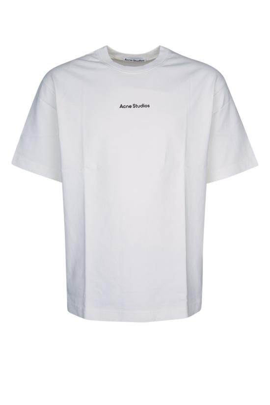 25SS 아크네 스튜디오 반팔 티셔츠 CL0274183 OPTIC WHITE DOM