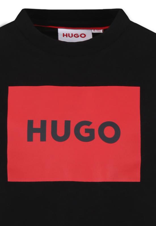 25SS [키즈] 휴고보스 티셔츠 G00334 09B BLACK - HUGO BOSS