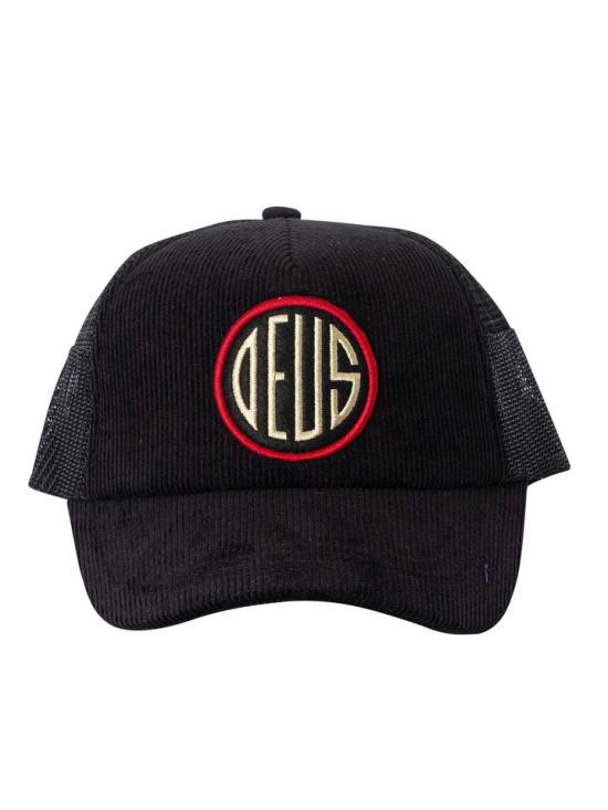 24FW 데우스 볼캡 DMF247703BLK BLACK DOM