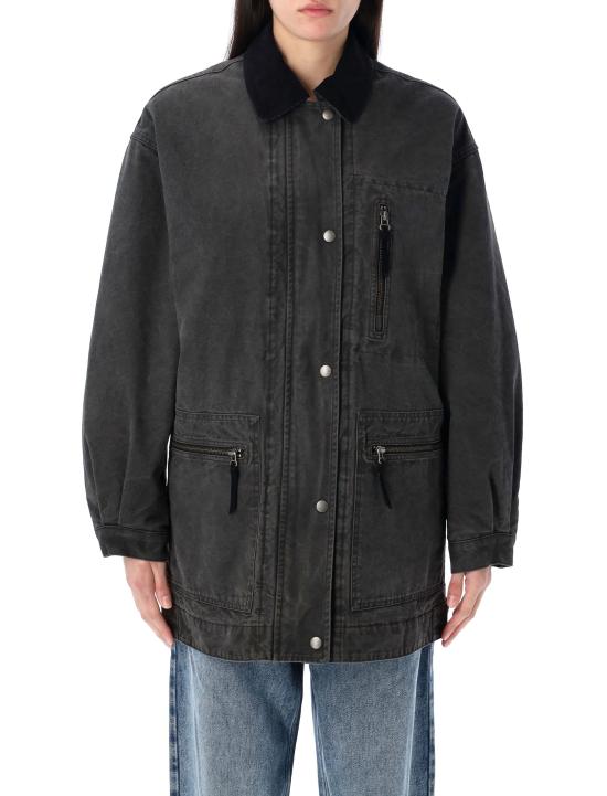 25SS 이자벨마랑에뚜왈 자켓 VE0448FAC1G01E 02FK FADED BLACK