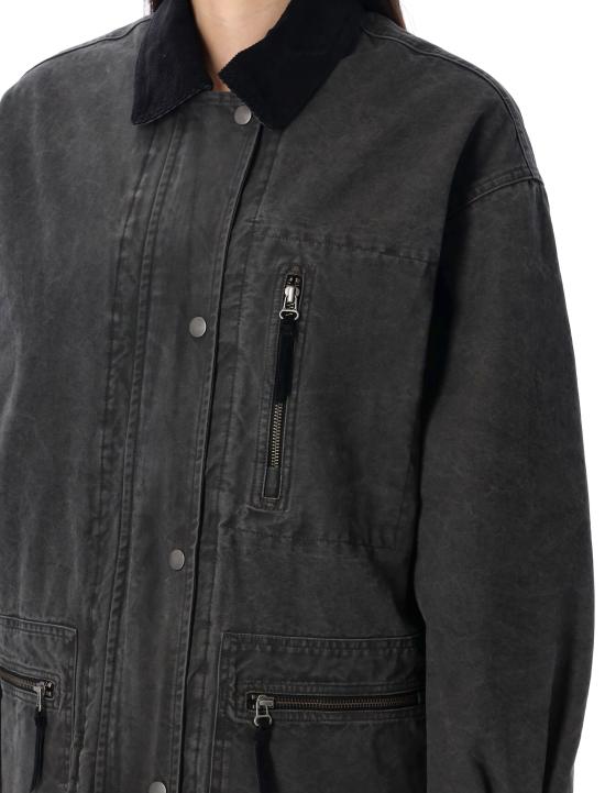 25SS 이자벨마랑에뚜왈 자켓 VE0448FAC1G01E 02FK FADED BLACK - ISABEL MARANT ETOILE