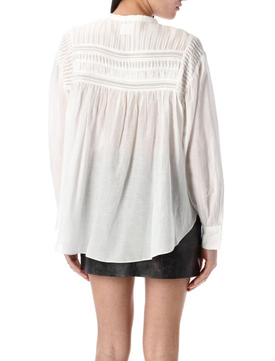 25SS 이자벨마랑에뚜왈 긴팔 티셔츠 HT0002FCB3J04E 20WH Bianco - ISABEL MARANT ETOILE