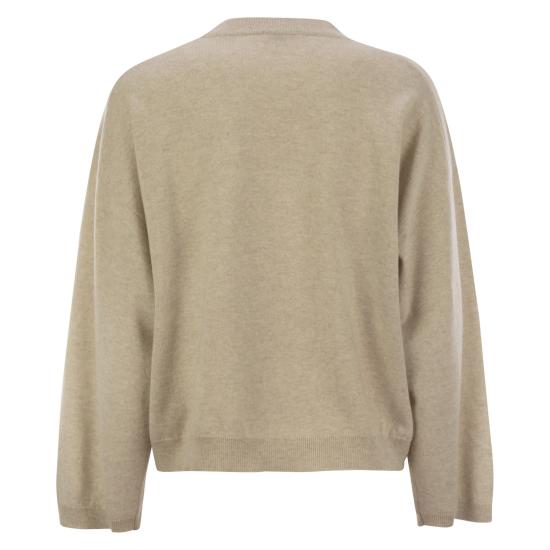 25SS 브루넬로 쿠치넬리 스웨터 M16244700 BEIGE - BRUNELLO CUCINELLI