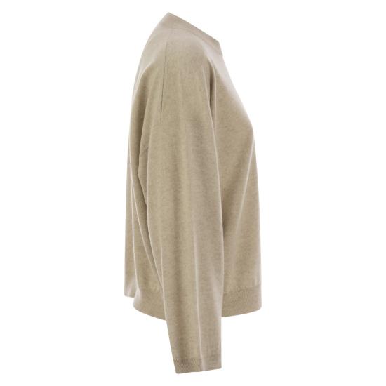 25SS 브루넬로 쿠치넬리 스웨터 M16244700 BEIGE - BRUNELLO CUCINELLI