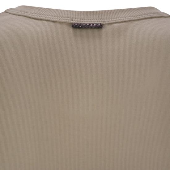  브루넬로 쿠치넬리 민소매 티셔츠 M0TC8FX230 BEIGE - BRUNELLO CUCINELLI