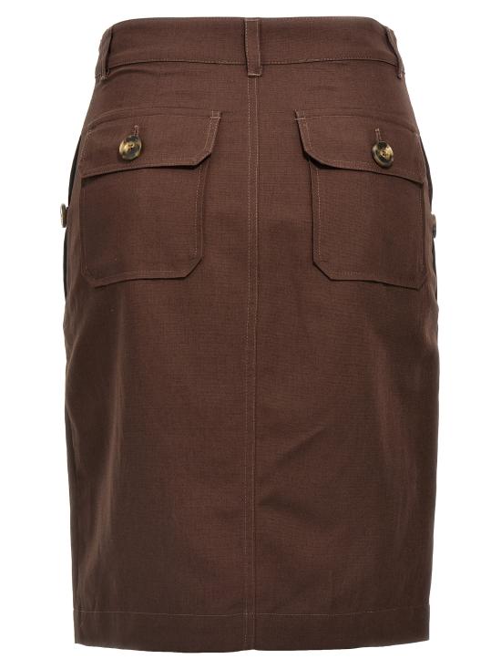  위켄드막스마라 미디 스커트 JOAN013 Brown - WEEKEND MAX MARA