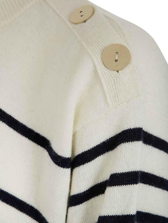  블루마린 스웨터 4M066AC1076 White - BLUMARINE