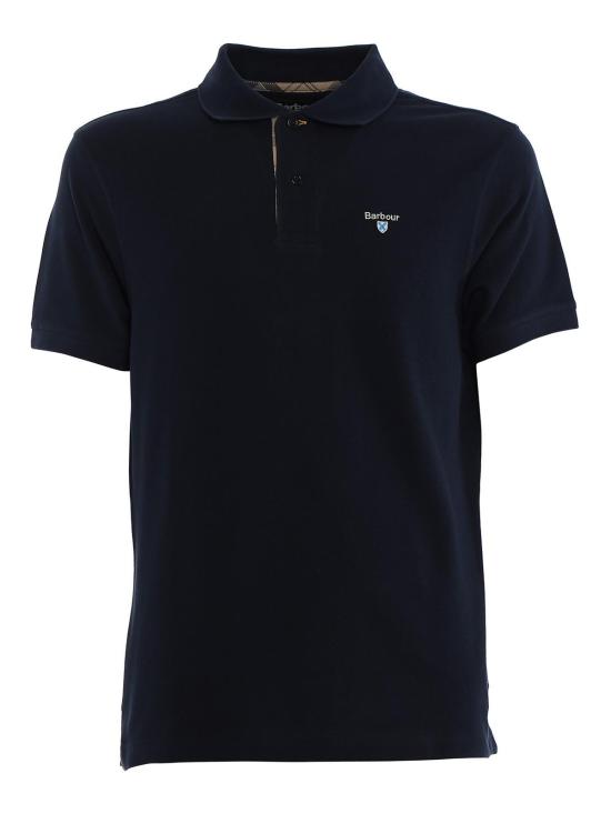  바버 폴로 티셔츠 MML0012NY31 Dark Blue