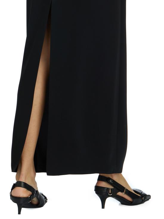 25SS 쿠레쥬 롱 스커트 L125CJU237PL01479999 Black - COURREGES